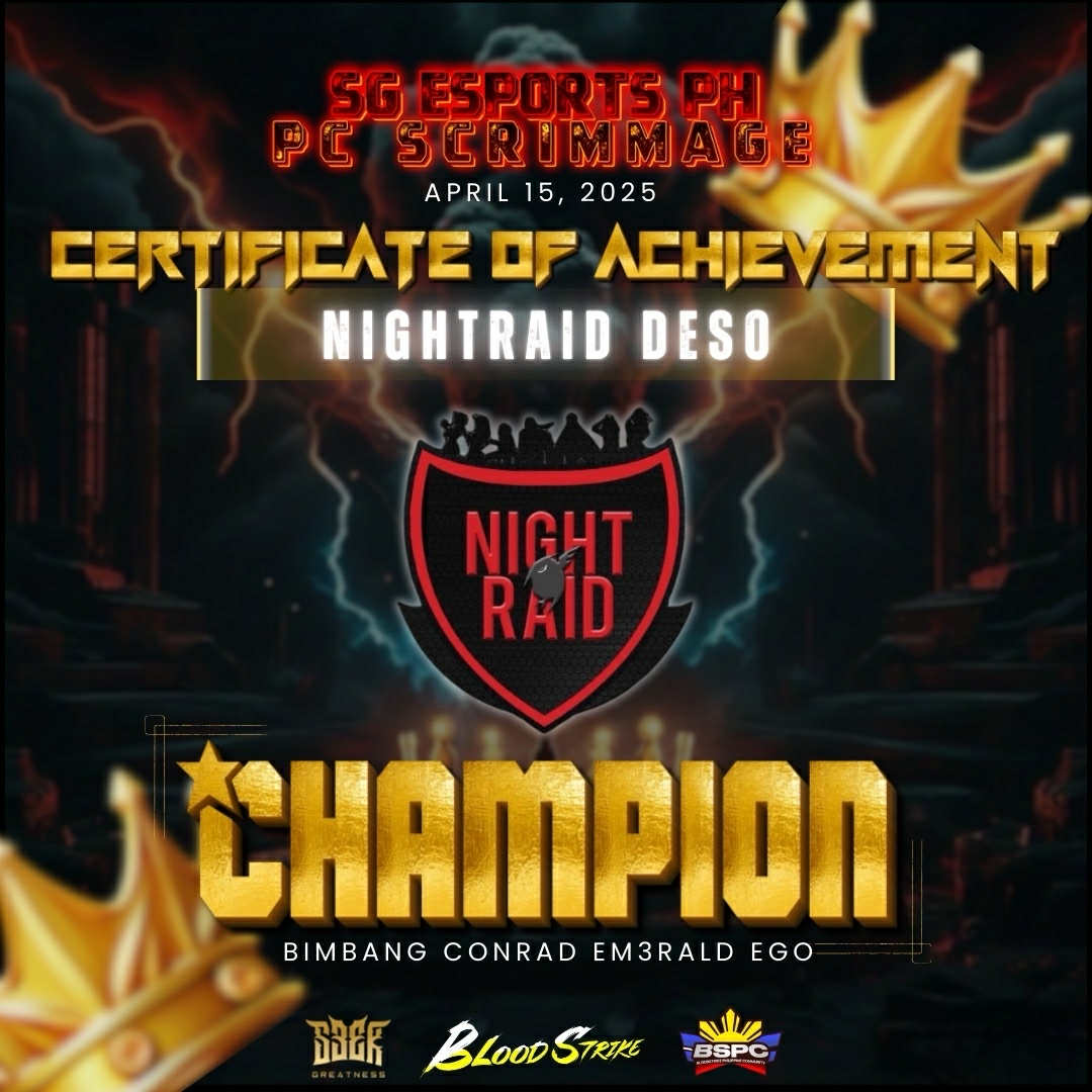 SG Esports Champion