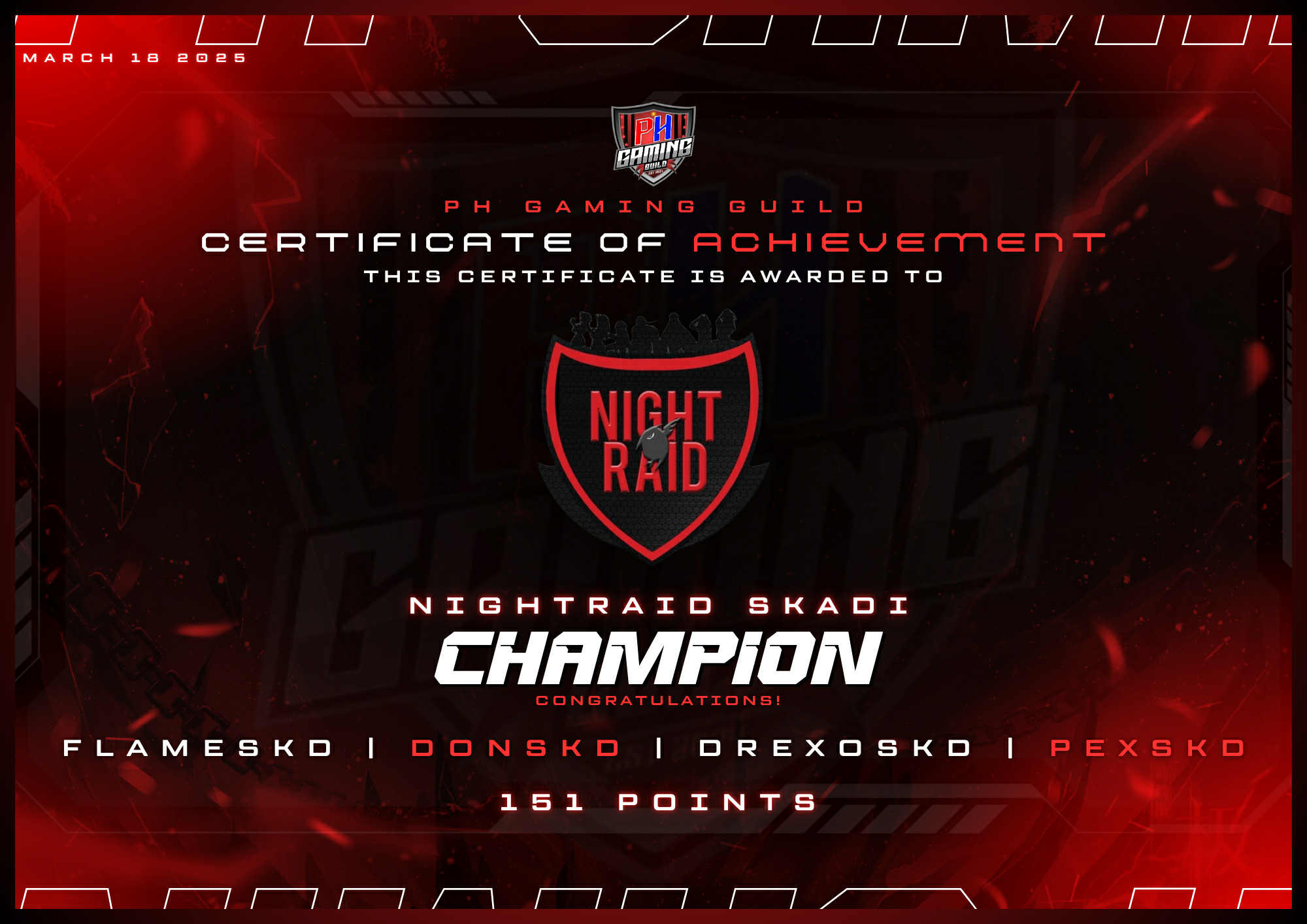 PH Gaming Guild Champion