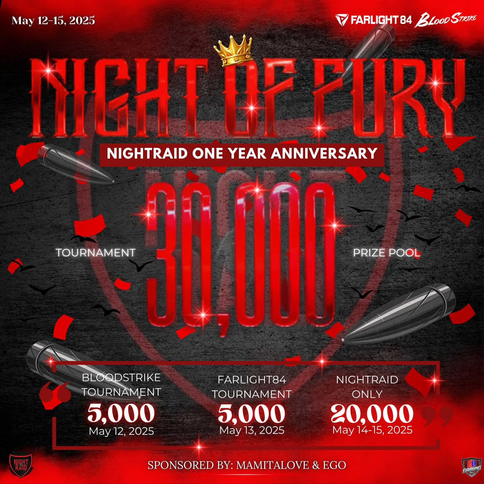 Night of Fury - One Year Anniversary Tournament